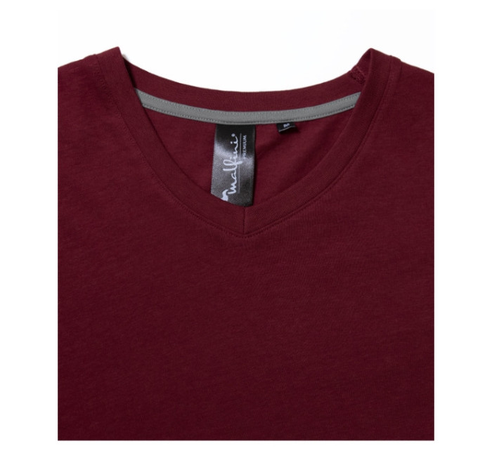 Action Vneck tričko pánské model 20642633 red - MALFINI, a.s.