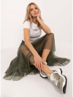 Spódnica DHJ SD model 20576548 khaki - FPrice