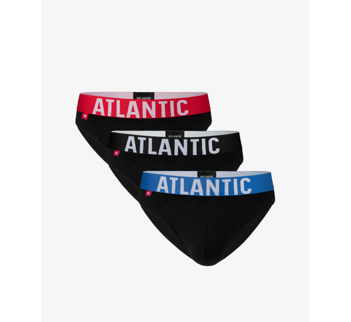 Pánské sportovní slipy ATLANTIC 3-PACK - černé