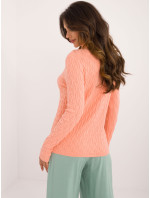 Sweter AT SW  brzoskwiniowy model 20493511 - FPrice