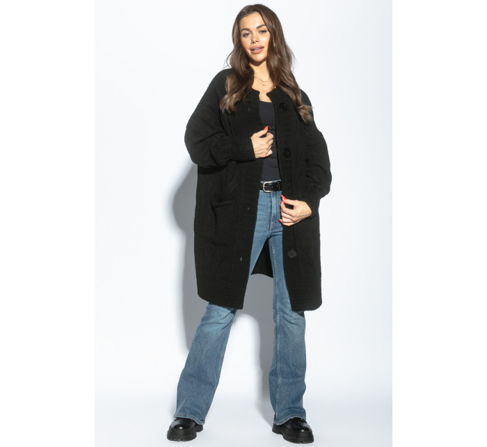 Cardigan model 19321917 Black - Fobya