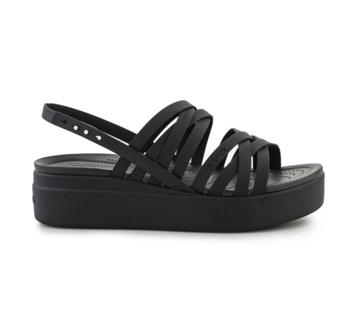 Sandály Crocs Brooklyn Strappy Lowwdg W 206751-001