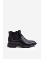 Pánské Chelsea Boots Low Black Dymidi