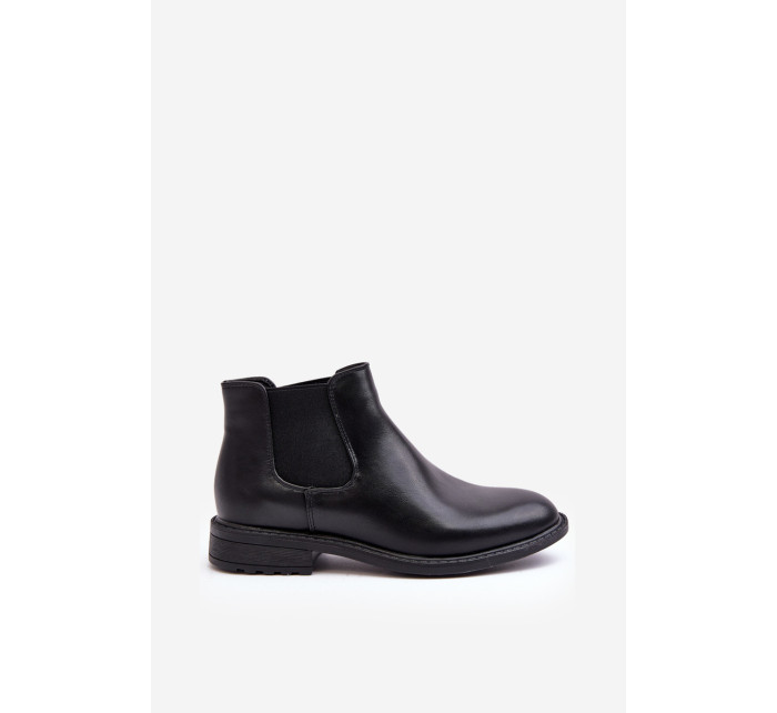 Pánské Chelsea Boots Low Black Dymidi