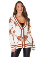 Trendy knitted cardigan to model 19622402 - Style fashion