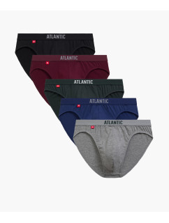 Pánské slipy ATLANTIC Sport 5Pack - vícebarevné