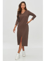 Makadamia Dress M845 Chocolate