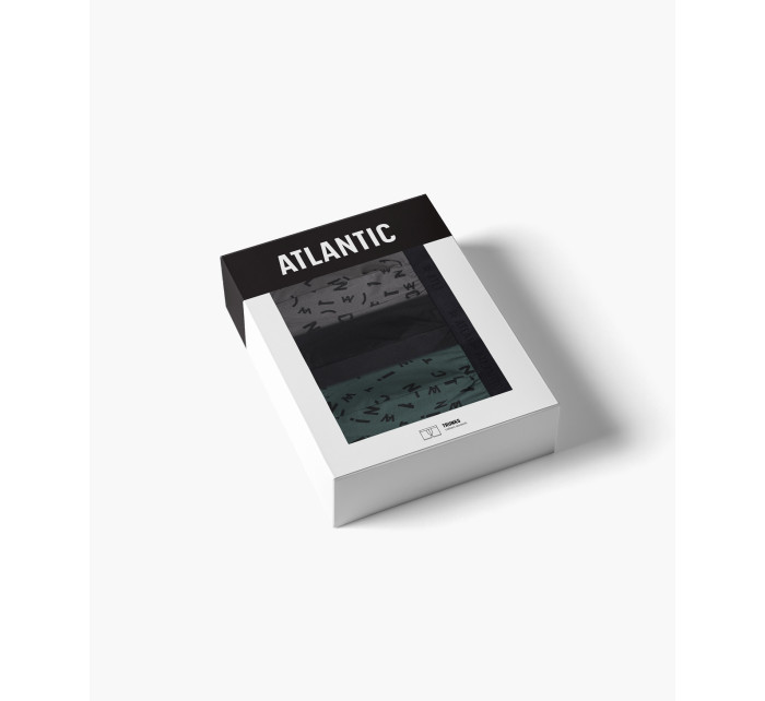 Pánské boxerky ATLANTIC 3Pack - vícebarevné