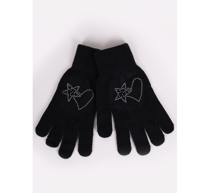 Yoclub Gloves RED-0016K-AA50-016 Black