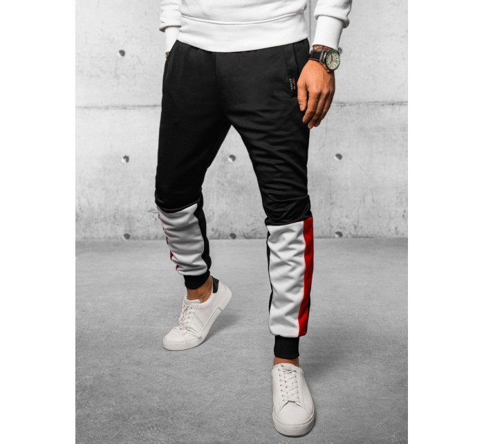 Pánské černé joggers tepláky Dstreet UX4105