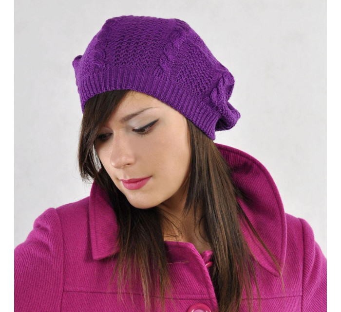 Beret model 20214825 Violet - Art of polo