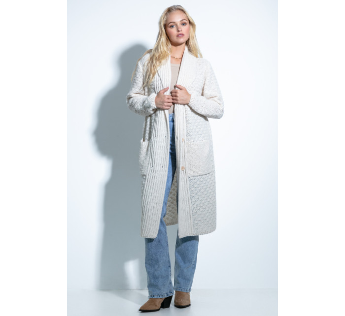 Fobya Cardigan F1702 Ecru