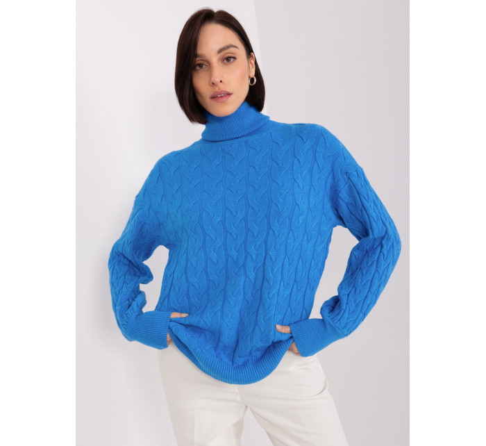 Sweter AT SW model 19040746 niebieski - FPrice