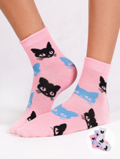 Socks Cats 3Pack Multicolour model 20675454 - Yoclub