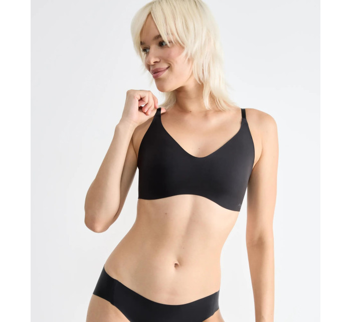 Dámská podprsenka ZERO Microfibre 2.0 Bralette - BLACK - černá 0004 - SLOGGI