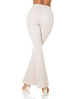 Sexy Koucla high-waist pants flared