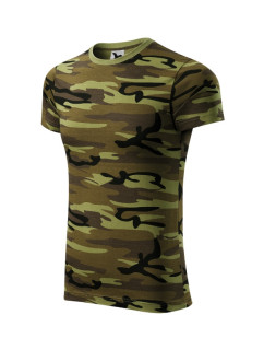 Camouflage tričko unisex camouflage green