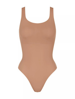 Dámské body  ZERO Feel 2.0 Body - BROWN - hnědé 00CM - SLOGGI