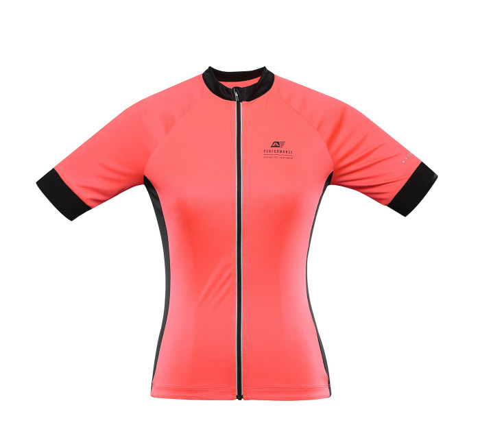 Dámský cyklo dres ALPINE PRO SAGENA diva pink