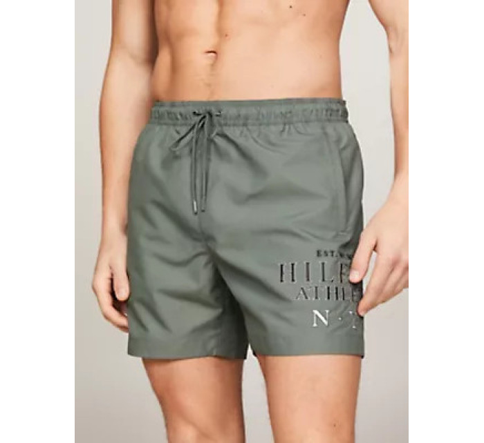 Tkaný pánský spodní díl MEDIUM DRAWSTRING UM0UM03286MRG - Tommy Hilfiger