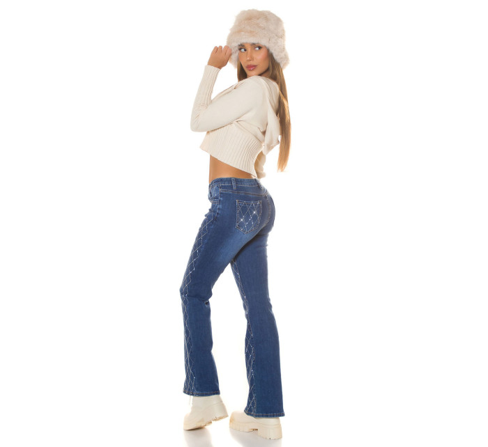 Sexy Jeans model 20559104 with glitter - Style fashion