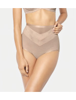 Stahovací kalhotky Contour Sensation Highwaist Panty EX naze béžové - Triumph