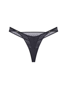 Dámská tanga Mysterious Spotlight String - BLACK - černá 0004 - TRIUMPH