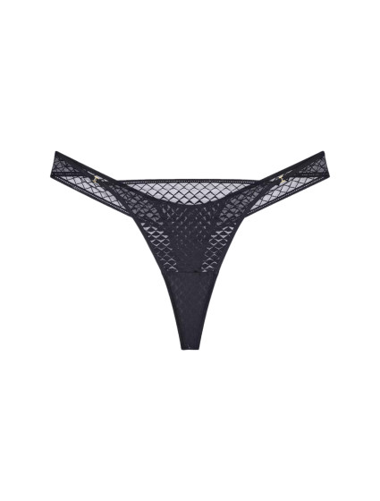 Dámská tanga Mysterious Spotlight String - BLACK - černá 0004 - TRIUMPH