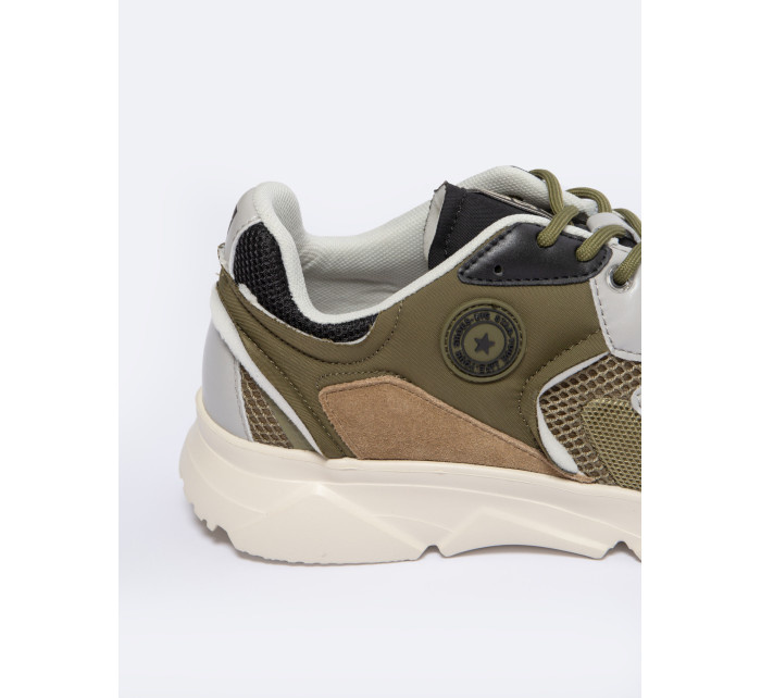 Velké sportovní boty Big Star 100210 Khaki 303