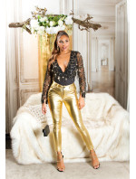 Sexy Musthave Highwaist Pants with golden details