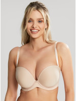 Vyztužená podprsenka Cleo Faith Moulded Strapless latte 10660