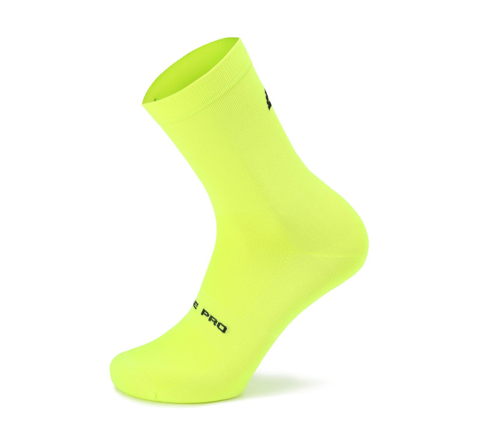 Unisex ponožky s antibakteriální úpravou ALPINE PRO COLO neon safety yellow