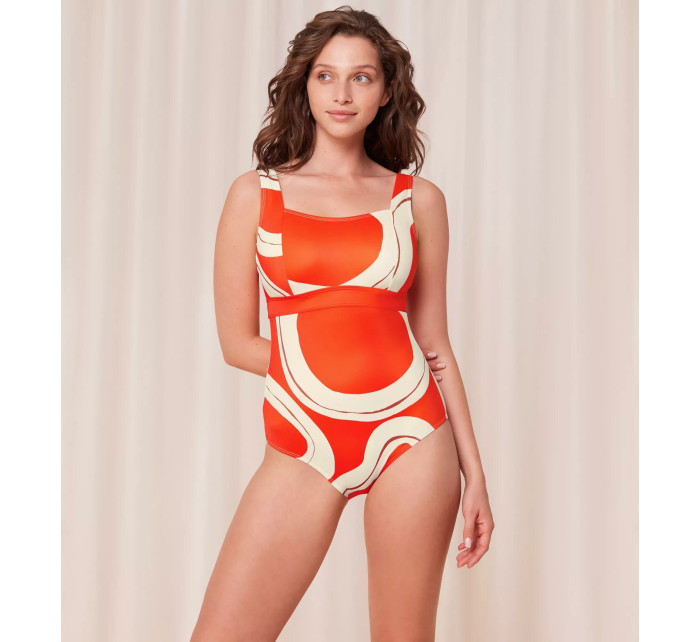 Dámské jednodílné plavky Summer Allure OW 02 - ORANGE - oranžové M017 - TRIUMPH