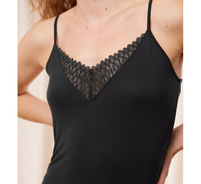 Dámské tílko Aura Spotlight Camisole - BLACK - černé 0004 - TRIUMPH