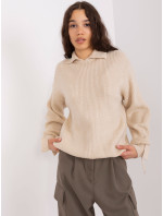 Sweter BA SW model 19040924 beżowy - FPrice