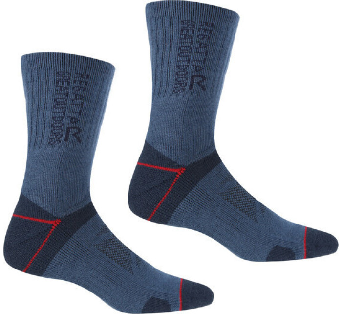 Pánské ponožky Regatta RMH043 BlisterProtect II IHB modré