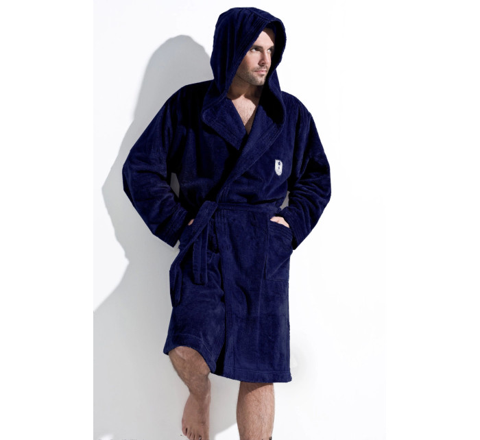 Pánský župan model 20522723 dark blue - L&L