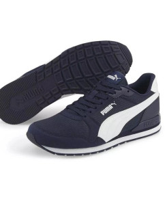 Pánské sportovní boty St Runner V3 Mesh M 384857 02 Tmavě modrá s bílou - Puma