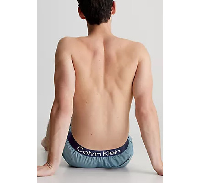 Pánské plavky Tkaný spodní díl SHORT DRAWSTRING KM0KM00946C7Y - Calvin Klein