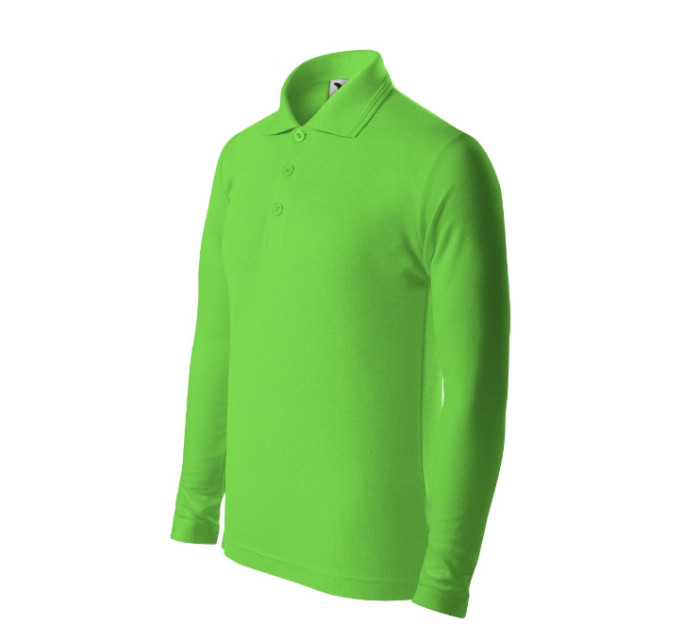 Pique Polo LS polokošile dětská apple green