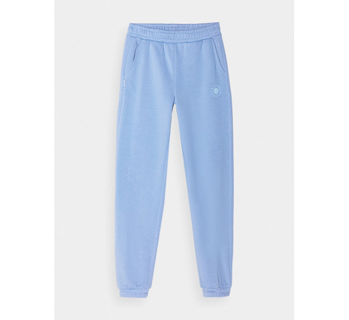 Dívčí tepláky typu jogger 4F - denim