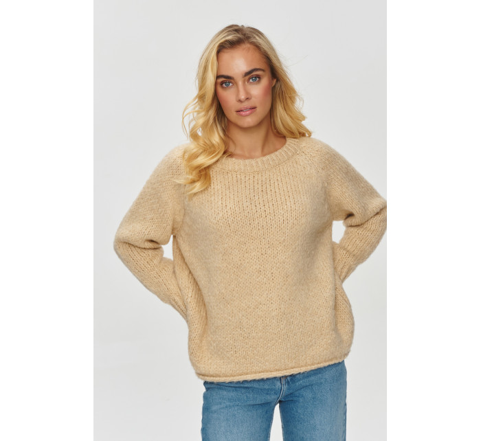 Sweater model 20679526 Sand - Makadamia