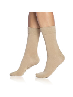 Dámské bambusové ponožky BAMBUS LADIES COMFORT SOCKS - BELLINDA - béžová