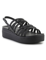 Sandály Crocs Brooklyn Strappy Lowwdg W 206751-001