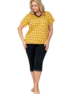 Pyžamo Queen 3/4 Plus Size - Donna