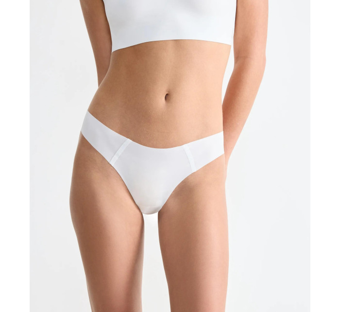 Dámská tanga ZERO Feel 2.0 Tiny tanga - WHITE - bílé 00GZ - SLOGGI