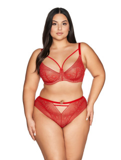 Polovyztužená dámská podprsenka semi soft Ava 2127 Red