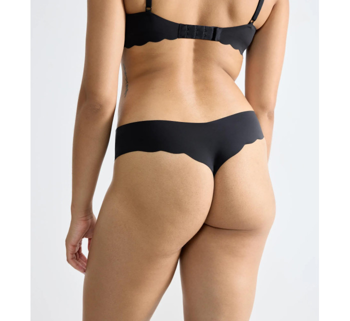 Dámské kalhotky ZERO Microfibre 2.0 Hipstring - BLACK - černé 0004 - SLOGGI