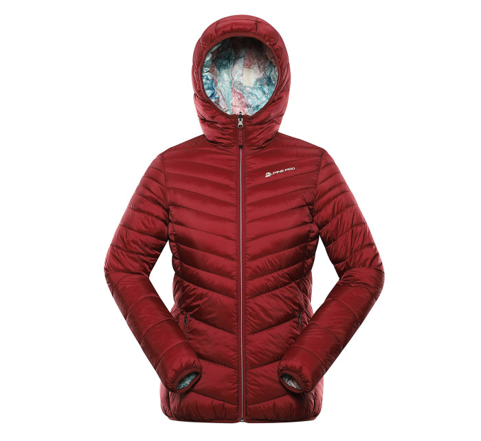 Dámská oboustranná bunda hi-therm ALPINE PRO EROMA merlot varianta pb