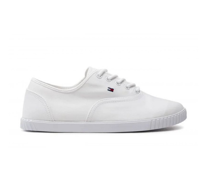 Tommy Hilfiger Canvas Lace Up Sneaker W FW0FW07805YBS Boty